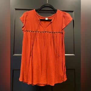 Burnt Orange Top